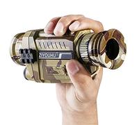 Gafas de visión Nocturna infrarroja Digital 5x40, no térmicas con cámara de vídeo, visión Nocturna, Arma Monocular, Gran Oferta para Pesca Nocturna(Yellow)