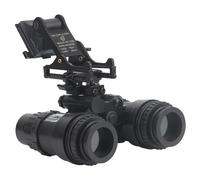 Gafas de visión nocturna Versión de Actualización táctica Binocular NVG gafas de visión nocturna PVS-15 de Metal modelo simulado TB1250 sin función modelo piezas de casco Adecuado para observación noc