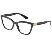 Dolce & Gabbana Mujer DG5076 501 Monturas ópticas Nylon Negro Cat Eye Normal
