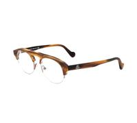 Gafas de Vista Moncler ML5016 047 LIGHT BROWN 49/21/150 Hombre