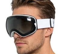 Gafas deportivas de nieve, gafas de invierno, lentes antideslumbrante con de ventilación, marco ligero con acolchado de espuma suave, protección ocular para el clima frío para