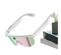 Gafas Deportivas Para Ciclistas - Protección UV,Gafas De Video Inteligentes Para Bicicleta De Activación Táctil Con Traducción De Inteligencia Artificial,Regalo Para Adolescentes Niña Niño Mujer Y
