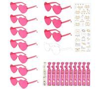 Gafas Despedida de Soltera,Bride to be Decoracion,Despedida de Soltera Accesorios Originales,Gafas de Fiesta Boda,Gafas Corazon Fiesta,Decorativas para Novia