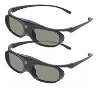 Gafas DLP 3D Active DLP recargables compatibles con proyectores DLP compatibles con 3D, incluidos Benq, Acer, Dell, Vivitek, Sharp, LG, Nec