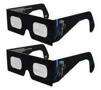 Gafas Eclipse Solar Homologadas ISO 12312-2 CE EPI | Gafas de Eclipse Solar | Fabricante Europeo Reconocido AAS | Eclipse Total España 2026 | EVA | Pack de 2