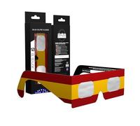 Gafas Eclipse Solar Homologadas ISO 12312-2 CE EPI | Gafas de Eclipse Solar | Fabricante Europeo Reconocido AAS | Eclipse Total España 2026 | ES | Pack de 10