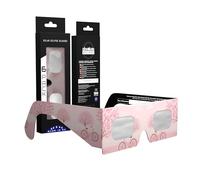 Gafas Eclipse Solar Homologadas ISO 12312-2 CE EPI | Lentes para Eclipse Solar | Fabricante Europeo Reconocido AAS | Eclipse Total España 2026 | Cherrylane | Pack de 6