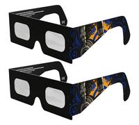 Gafas Eclipse Solar Homologadas ISO 12312-2 CE EPI | Lentes para Eclipse Solar | Fabricante Europeo Reconocido AAS | Eclipse Total España 2026 | Music | Pack de 2