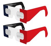 Gafas Eclipse Solar Homologadas ISO 12312-2 CE EPI | Lentes para Eclipse Solar | Fabricante Europeo Reconocido AAS | Eclipse Total España 2026 | FR | Pack de 2