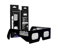 Gafas Eclipse Solar Homologadas ISO 12312-2 CE EPI | Lentes para Eclipse Solar | Fabricante Europeo Reconocido AAS | Eclipse Total España 2026 | Stranded | Pack de 6