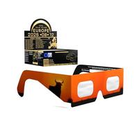 Gafas Eclipse Solar Homologadas ISO 12312-2 CE EPI | Lentes para Eclipse Solar | Fabricante Europeo Reconocido AAS | Eclipse Total España 2026 | Bull | Pack de 50