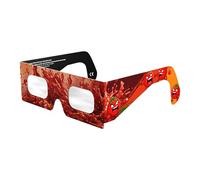 Gafas Eclipse Solar Homologadas ISO 12312-2 CE EPI | Lentes para Eclipse Solar | Fabricante Europeo Reconocido AAS | Eclipse Total España 2026 | Tomatina | Pack de 2