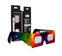 Gafas Eclipse Solar Homologadas ISO 12312-2 CE EPI | Lentes para Eclipse Solar | Fabricante Europeo Reconocido AAS | Eclipse Total España 2026 | Colorsplash | Pack de 6