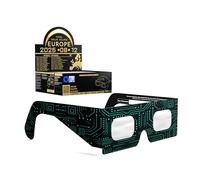 Gafas Eclipse Solar Homologadas ISO 12312-2 CE EPI | Lentes para Eclipse Solar | Fabricante Europeo Reconocido AAS | Eclipse Total España 2026 | Voltage | Pack de 50