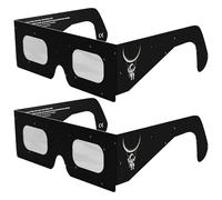 Gafas Eclipse Solar Homologadas ISO 12312-2 CE EPI | Lentes para Eclipse Solar | Fabricante Europeo Reconocido AAS | Eclipse Total España 2026 | Swing | Pack de 2