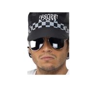 Gafas Espejo Para Oficiales De Policía Accesorio De Disfraz Para Hombres