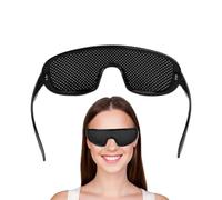 Gafas estenopeicas para visión, gafas de visión ajustables, marco ligero, correctivas, para mujeres y hombres, estudio diario, trabajo, visualización al aire libre, hogar, lectura en interiores