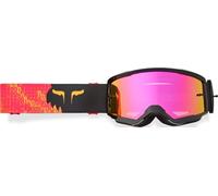 FOX Main Kairos Gafas de motocross para jóvenes, negro-rosa
