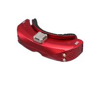 Gafas FPV SKY04X PRO 1920x1080 OLED 5.8G 48CH Receptor Steadyview DVR Head Tracker Ventilador for drones de carreras aviones RC(04X PRO red)
