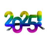 Gafas Fresh Eras 2026 - Accesorio para fotos con números de Año Nuevo - Materiales de los visionarios de Año Nuevo 2026 espirituales para el inicio de los artículos de celebración, 14 x 9