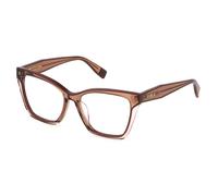 Gafas Furla VFU828V 0805 MARRON CHIARO TRASPARENTE LUCIDO 53/16/140 para Mujer