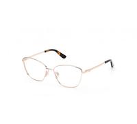 Guess Gafas de mujer GU50224 028 Montura metálica cuadrada oro rosado 54x15x42,9x140