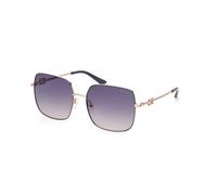 Guess Gafas de sol GU7906-H 20B Montura metal gris brillante cuadradas Mujer 58/17/140