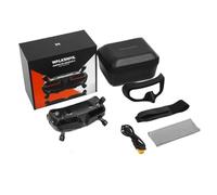 Gafas HD X 1080P AV IN con giroscopio integrado, módulo Bluetooth y Wi-Fi, compatible con FPV, drones, coches RC, kit profesional con antenas duales