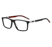 HUGO Montura para gafas graduadas de acetato negro con logo perforado - StyleHG 1416/G8075516, 58610616 Negro pcs.