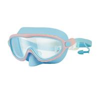 Gafas infantiles con cubierta nasal | Lentes antivaho visión clara | Lentes ajustables anti-rotura con protector nasal | Para 4-15 años buceo juvenil campamentos verano lago río mar playa snorkel