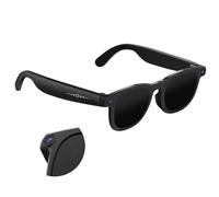 Gafas inteligentes AI con cámara, gafas de video HD de 800 W antivibración, gafas de sol de grabación de video 1080P, traducción en tiempo real, asistente de voz, llamadas Bluetooth, para exteriores