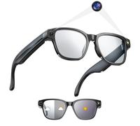 Gafas inteligentes con cámara AI Yowow BIT para hombres y mujeres con 8MP, foto 4K/grabación de video HD 1200P, traducción, asistente de voz GPT, reconocimiento de objetos AI, música/llamada manos