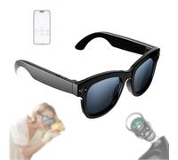 Gafas Inteligentes Con Ia Y Cámara,8 Millones De Píxeles,Fotos Y Vídeos,Preguntas Y Respuestas Con Ia Y Reconocimiento De Objetos,Control Táctil,Más De 100 Traducciones,Ergonómicas,Para Viajar B