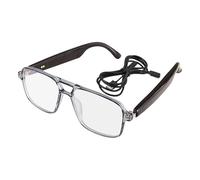 Gafas inteligentes para hombre, gafas de traducción inalámbricas en tiempo real de 50 g, lentes inteligentes multifuncionales, batería de larga duración, lector de subtítulos AI para viajes, lectura