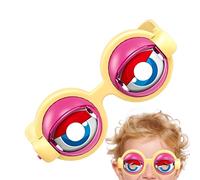 Gafas Locas - Gafas Intermitentes Torpes para Bromas, Ligeras para Espectáculos Fotos, Divertidas para Niños Niñas Adultos Hombres Mujeres