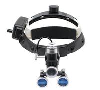 Gafas Lupa 2,5X/3,5X Con LED Para Dentistas, Visión Binocular