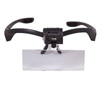 Gafas Lupa Levenhuk Zeno Vizor G3 de Manos Libres, con LED y 5 Niveles de Aumento