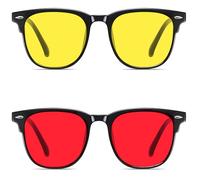 Gafas Luz Azul Hombre y Mujer Set 2 | Gafas Rojas Bloqueo Luz Azul | gafas para Ordenador | gAFas LUZ azul Mujer | gafaS anti luz AZUL gaFAS Filtro azUL GAfaS de lUZ AzuL | Blue Light Blocking Glasses