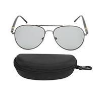 Gafas masculinas anti-UV, gafas de sol polarizadas fotosensibles que cambian de color automáticamente, gafas de lentes polarizadas