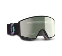 Gafas Moto de Nieve Scott React Amp Pro -Amp Pro Cromado Negro/Verde Aurora Negro,Verde Aurora