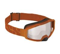 Gafas MTB iXS Trigger - Lente Transparente (Perfil Bajo) Naranja quemado Naranja quemado
