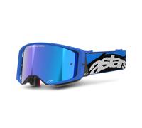 Alpinestars Supertech Stream Mirror Gafas de motocross, azul para Hombres