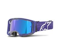 Alpinestars Vision 8 Corp Mirror Stripes Gafas de motocross, lila para Hombres