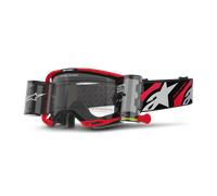 §Gafas MX Alpinestars Vision 8 Luar Rojo-Negro-Clear§