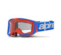 Alpinestars Vision 8 Wordmark Gafas de motocross, azul para Hombres
