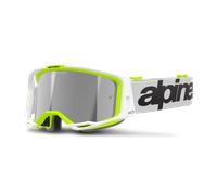 Gafas MX Alpinestars Vision 8 Wordmark Blanco/Amarillo Flúor Blanco,Amarillo Flúor