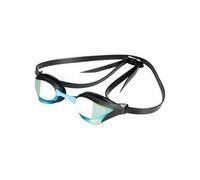 ARENA Cobra Core Swipe Mirror Gafas de Natación de Competición Unisex para Adultos, Gafas de Natación con Lentes de Espejo Curvadas, Antivaho, Protección UV, 5 Puentes Nasales Intercambiables