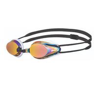 ARENA Tracks Mirror Gafas de Natación Unisex, Gafas de Competición para Adultos, Lentes de Espejo Antiempañamiento, Protección UV, 4 Puentes Nasales Intercambiables, Juntas de Silicona