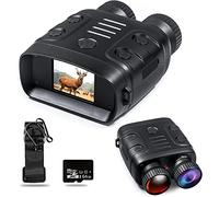 Gafas nocturnas, binoculares, dispositivo de visión nocturna 1080P HD 850nm infrarrojo 5X zoom digital telescopio gafas al aire libre caza camping completo oscuro 300m dispositivo de visión nocturna