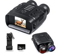 Gafas nocturnas, binoculares, dispositivo de visión nocturna 1080P HD 850nm infrarrojo 5X zoom digital telescopio gafas al aire libre caza camping completo oscuro 300m dispositivo de visión nocturna